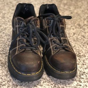 Dr. Martens Size 8 Brown Leather Oxfords
